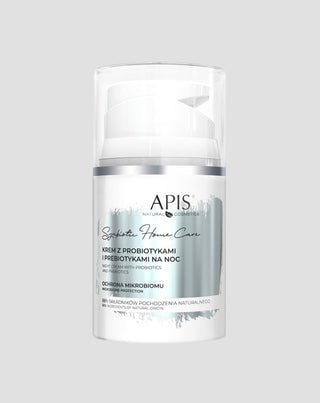 Krem z probiotykami i prebiotykami na noc Synbiotic Home Care Apis - 1
