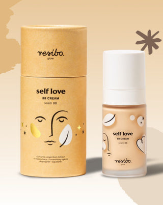 Natural and Eco-Friendly Self Love BB Facial Cream in Light Beige Shade 30 ml Resibo - 2