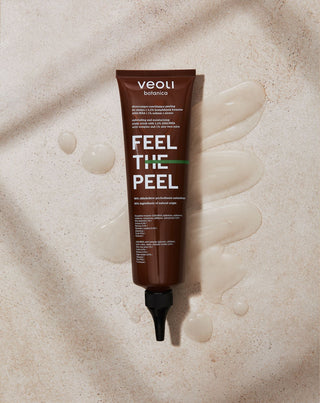 Peeling do skalpu Feel the peel z kompleksem kwasów AHA/BHA i sokiem z aloesu Veoli Botanica_3 - 2