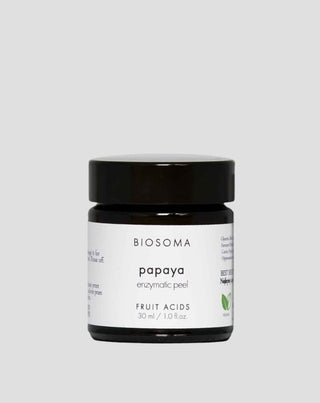 Enzymatic Exfoliating Peel - Papaya Mask for All Skin Types RAW Line Biosoma - 1