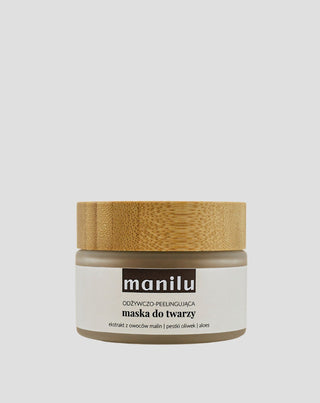 Nourishing Exfoliating Face Mask with Olive Seed and Macadamia Oil Manilu - 1