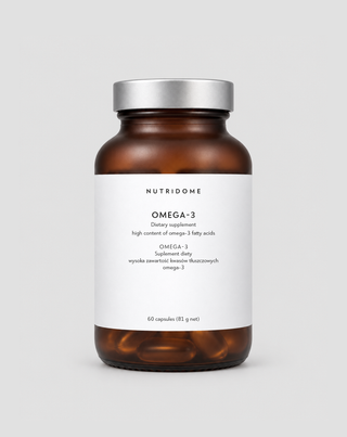 Omega-3 Nutridome for immunity and proper functioning of the brain, heart and vision, 60 capsules - 1