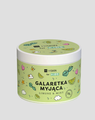 Green sweet lime cleansing jelly for children's bath HiSkin for Kids - 1