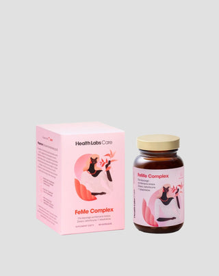 Iron Absorption Enhancing Supplement FeMe Complex Health Labs Care 60 Capsules - 1