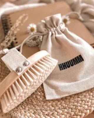 Dry Body Massage Brush with Agave Fibre Strap no. 3 Hhuumm - 2