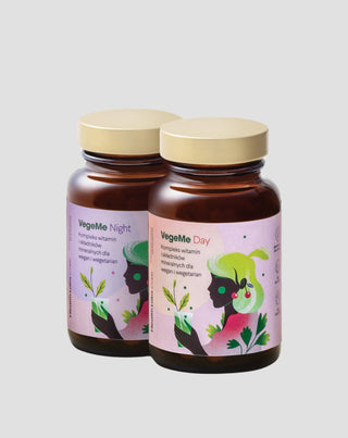 Vitamins Complex for Vegans and Vegetarians VegeMe Health Labs Care 60 Capsules - 1
