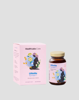 Supplement Supporting Proper Pregnancy Development LittleMe Trimester 1 Health Labs Care 60 Capsules - 1