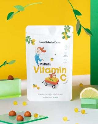 Vegan Vitamin C Gummies for Children MyKids Vitamin C Health Labs Care 60 pcs. - 2