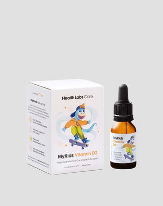 Vegan Vitamin D in Drops for Children MyKids Vitamin D3 Health Labs Care - 1