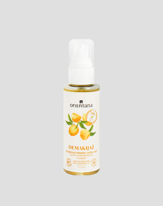 Facial and Eye Makeup Remover Oil Golden Orange Orientana - 1