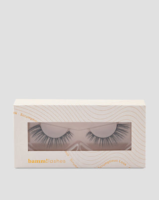 Bamm!Lashes Scrumptious Look 2D false strip eyelashes for repeated use - 1