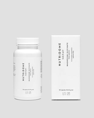 Magnesium glycinate for cramps, fatigue and stress, gentle on the stomach Nutridome - 2