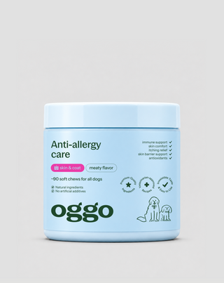 Supplement for allergies and sensitive skin for dogs Anti-allergy care Oggo 180 g - 1