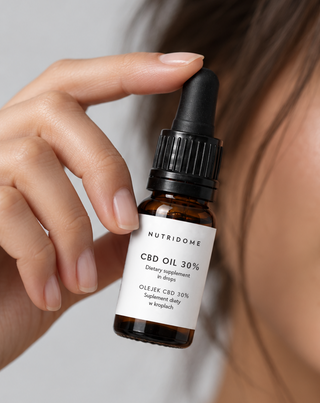 CBD oil 30% drops, broad spectrum, THC-free, with CBG and CBN, Nutridome - 3
