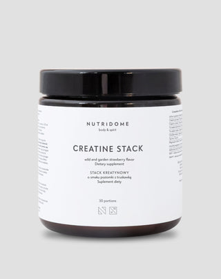 Creatine stack with magnesium, ALA acid and taurine for greater strength and performance Nutridome 300g - 2