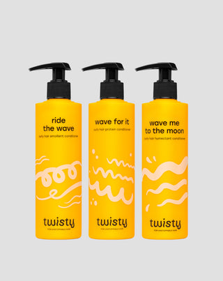 Twisty PEH Conditioner Set – Proteins, Emollients & Humectants - 1