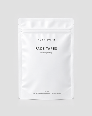 Smoothing and lifting face tapes 75 pieces Nutridome - 3