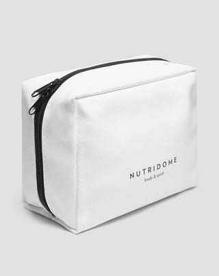 Nutridome spacious cosmetic bag made of artificial leather - 3
