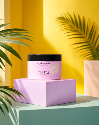 Twisty Natural Curl Activator Cream for Curly and Frizzy Hair, 250 ml - 5