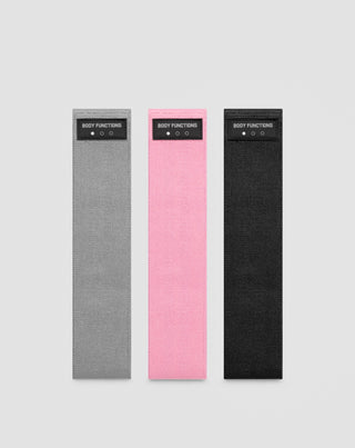 Body Functions short resistance bands for fitness 76 cm set of 3 pcs. - 1