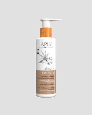 Migdałowy olejek do demakijażu twarzy i oczu Almond Cleansing Apis - 1