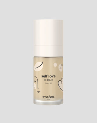 Natural and Eco-Friendly Self Love BB Facial Cream in Light Beige Shade 30 ml Resibo - 1
