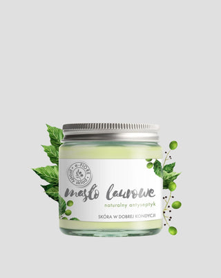Natural laurel butter for skin lesions antiseptic and antibacterial E-Fiore - 1