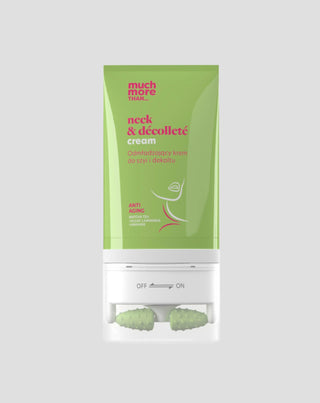 Much More Than rejuvenating neck and neckline cream with algae and matcha green tea - 1