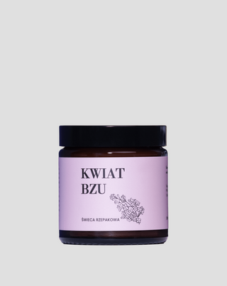 Natural rapeseed candle with a subtle Lilac Flower scent Mglife - 1