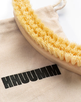 Body massage brush, semicircular tempico fiber no.17 HHUUMM_1 - 2