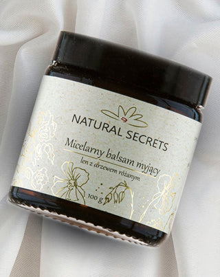 Natural Secrets micellar make up remover balm with mango butter suitable for sensitive skin - 2