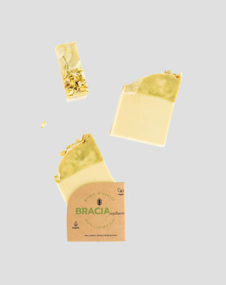 Bar soap with jasmine and acacia for wrinkles and acne Warm summer night Bracia Mydlarze_2 - 2