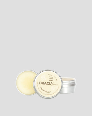  Moisturizing lip balm almond and cocoa with vitamin E and linseed oil Bracia Mydlarze_2 - 2