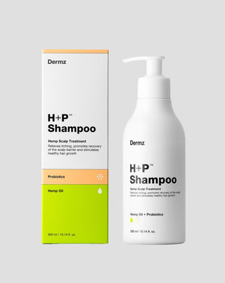 Hemp shampoo with probiotics combating itching and flaking of the scalp H+P Dermz_3 - 3