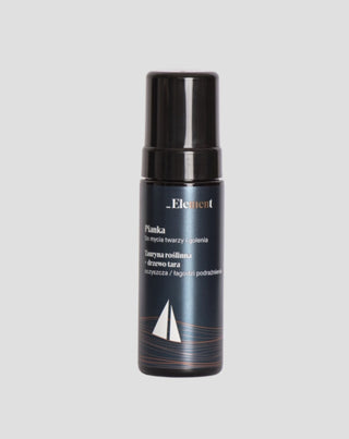 Foam for face washing and shaving with plant-based taurine from algae for men Element Men - 1