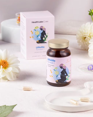 Supplement Supporting Proper Pregnancy Development LittleMe Trimester 1 Health Labs Care 60 Capsules - 2