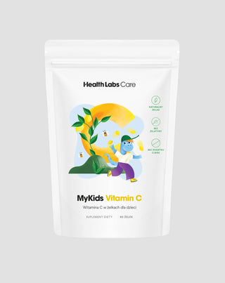 Vegan Vitamin C Gummies for Children MyKids Vitamin C Health Labs Care 60 pcs. - 1