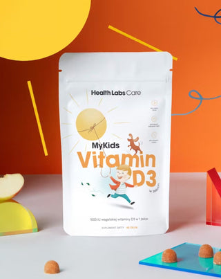 Vegan Vitamin D for kids – MyKids Vitamin D3 in Health Labs Care Gummies, 60 pcs. - 2