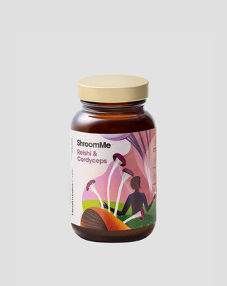 Concentration Enhancing Supplement ShroomMe Lion’s Mane and Chaga Health Labs Care - 1