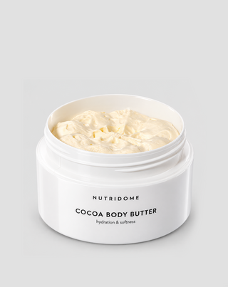Cocoa Butter Body Cream with ceramides natural oils, and Vitamin E Nutridome - 3