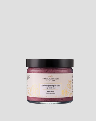 Natural sugar body scrub with the beautiful scent of blooming cherry Natural Secrets - 1