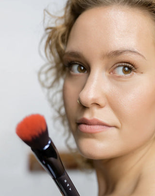 Say Makeup foundation brush with two bristle lengths for building coverage No. 8 - 2