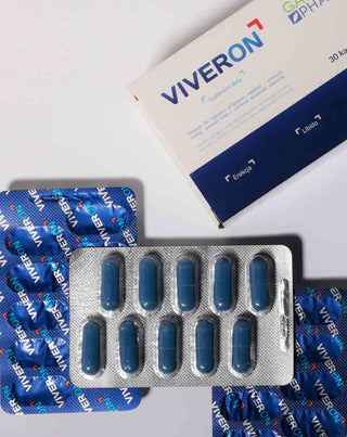 GardenPharm Viveron libido and potency tablets with ginseng and tribulus terrestris 30 capsules - 2