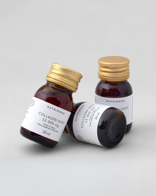 Collagen shot in liquid form 12,000 mg with vitamins dietary supplement Nutridome 30 ml - 3