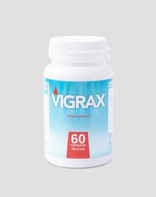 Vigrax erection and potency tablets with natural ingredients, 60 capsules - 1