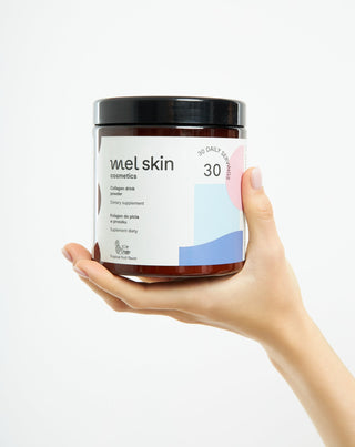 Fish collagen 5000 mg powder for beautiful skin, hair, nails and healthy joints with glucosamine and vitamin C Mel Skin - 3