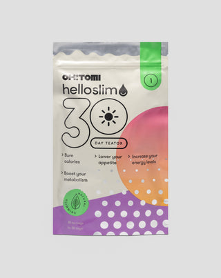 Oh!Tomi Hello Slim fruit and herbal day detox tea body detox in 30 days - 1