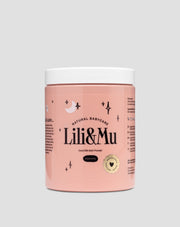 Lili&Mu goat milk bath powder for mums with jojoba oil and panthenol