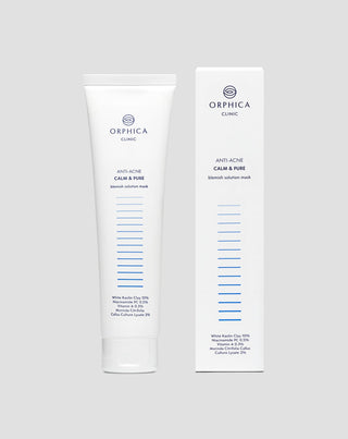 Purifying and regenerating mask for acne-prone skin with white clay Anti-Acne Orphica Clinic 100 ml - 4